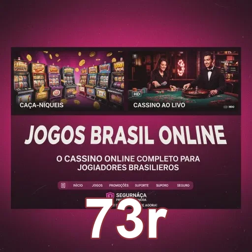 Ilustração de Descubra o universo dos jogos de slots no 73r