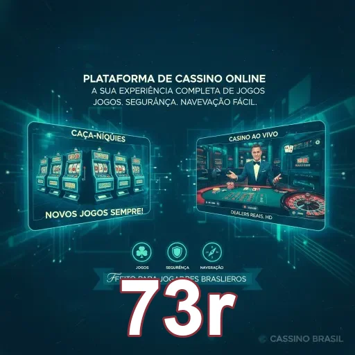 Ilustração de Explore as ofertas e bônus da 73r com saques rápidos