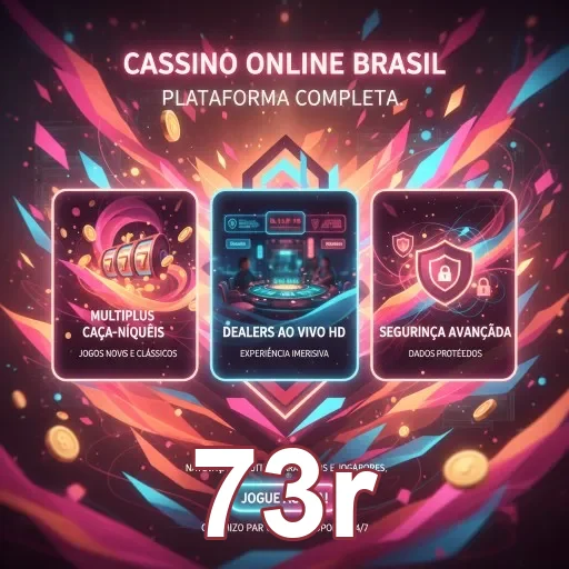 Ilustração de Explore as ofertas e bônus da 73r com saques rápidos