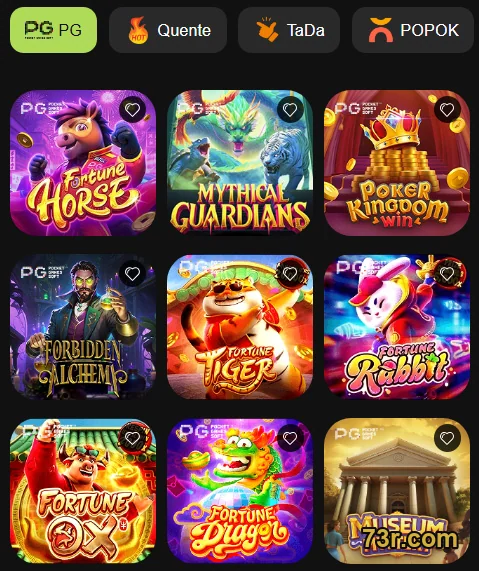 Jogador acessando serviço VIP no aplicativo 73r.com